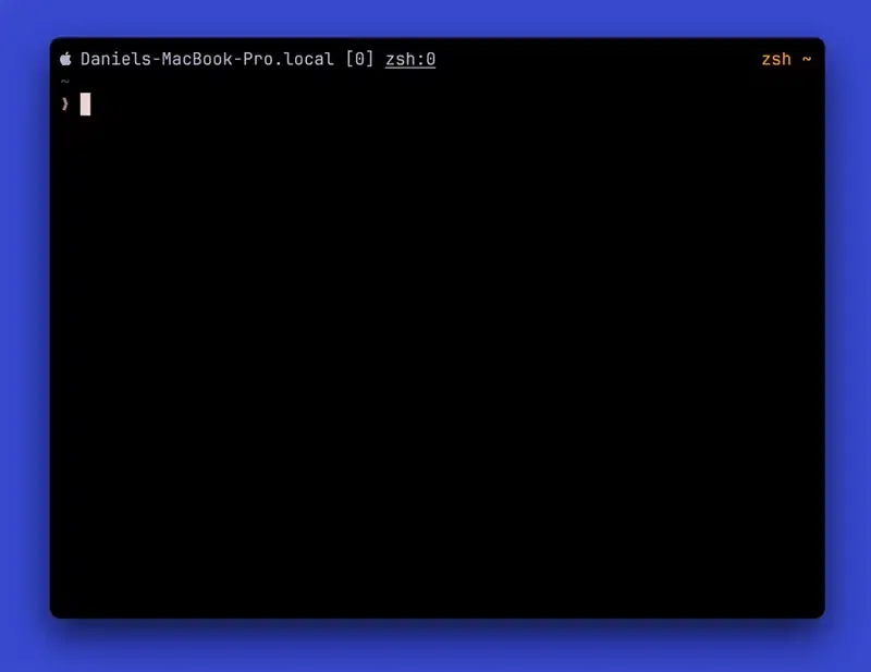 Creating window panes in tmux with auto-resizing configured.